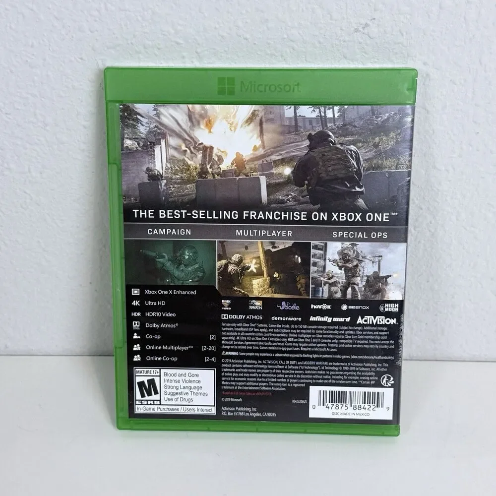 Call of Duty: Modern Warfare (Microsoft Xbox One, 2019)